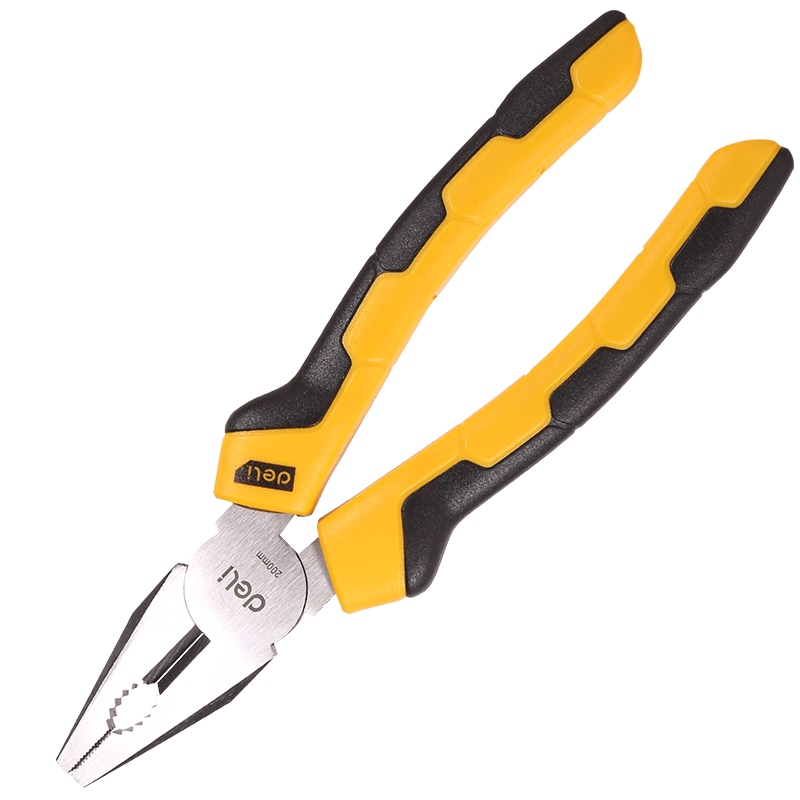 Combination pliers Deli Tools ELD2008 8" | Yellow