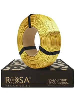 Rosa3D Filament PLA Silk 1.75, 1kg, ReFill | Zlatá - Gold