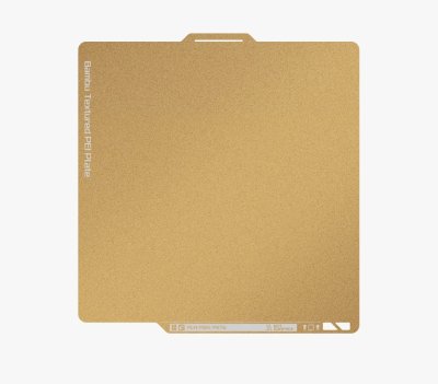 Bambu Lab Textured PEI Plate, zrnitý plát | zlatý