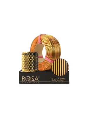 Rosa3D Filament PLA Magic Silk 1.75, 1kg, ReFill | Mistic Tiger