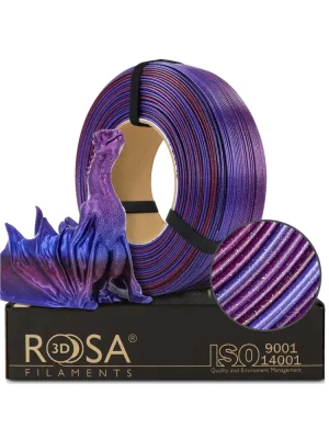 Rosa3D Filament PLA Galaxy Rainbow 1.75, 1kg, ReFill | Andromeda