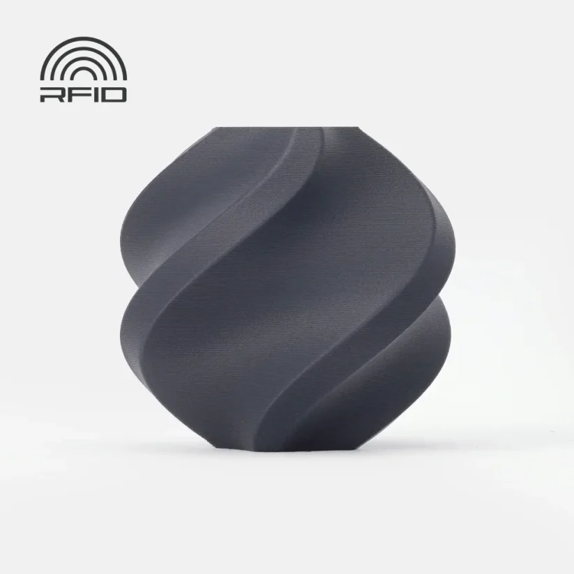 Bambu Lab PLA-CF 1kg, with spool | Šedá - Lava Grey