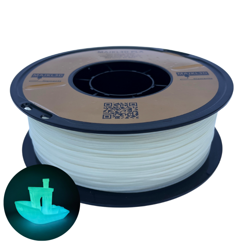 Majkl3D-Filaments Glow PLA 1.75mm 1kg | Duhová, Rainbow