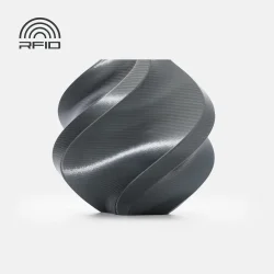 Bambu Lab filament PLA Silk+, 1kg with spool | Titan Gray