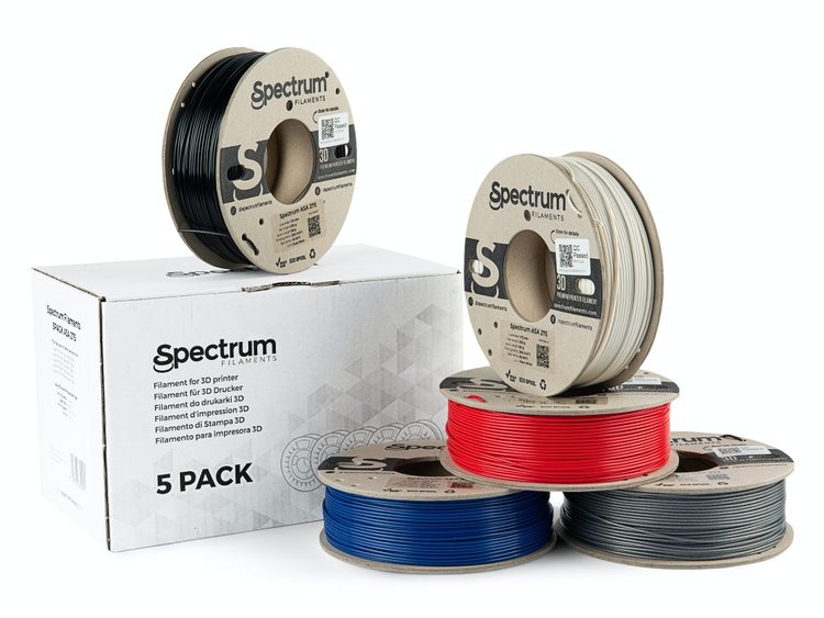 Spectrum filament 5PACK ASA 275 1.75mm (5x 0.25kg)