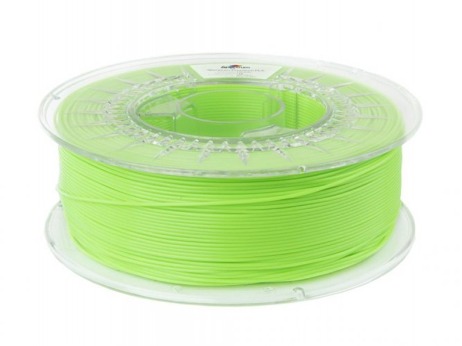 Spectrum filament Premium PLA 1.75mm 1kg | více barev - Barva filamentu, Spectrum: Zelená - Fluo Green