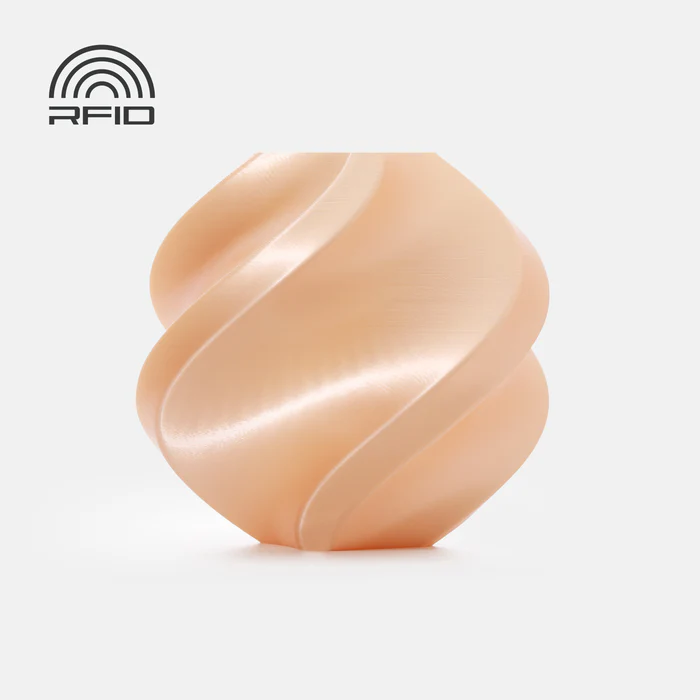 Bambu Lab filament PLA Silk+, 1kg with spool | Champagne