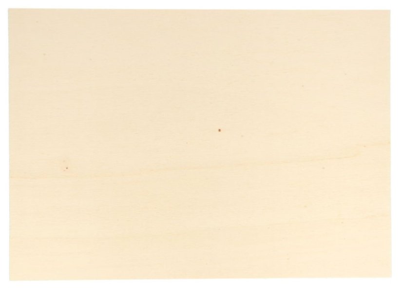 Poplar plywood 5 mm - 210x297 mm - 5 pcs