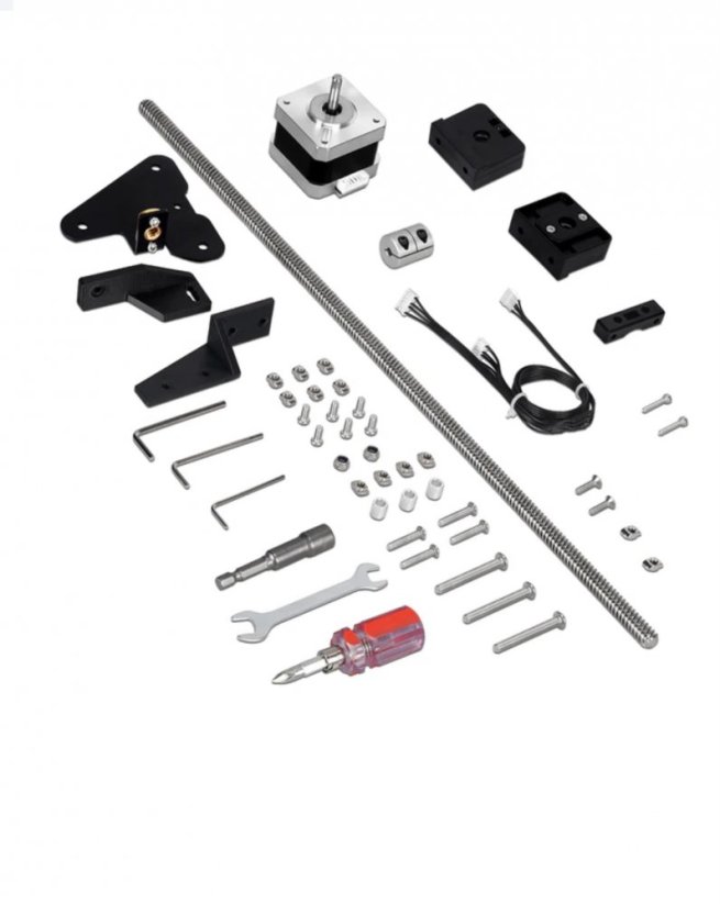 Sada dvojité trapézové tyče Dual-Z | Upgrade-Kit, pro Ender-3/PRO