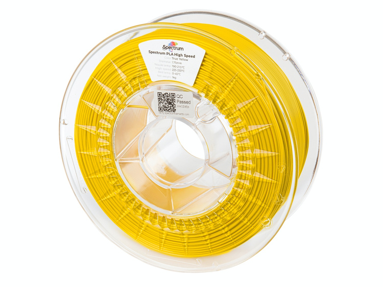 Spectrum Filament PLA High Speed 1.75mm 1kg | Pravá žltá