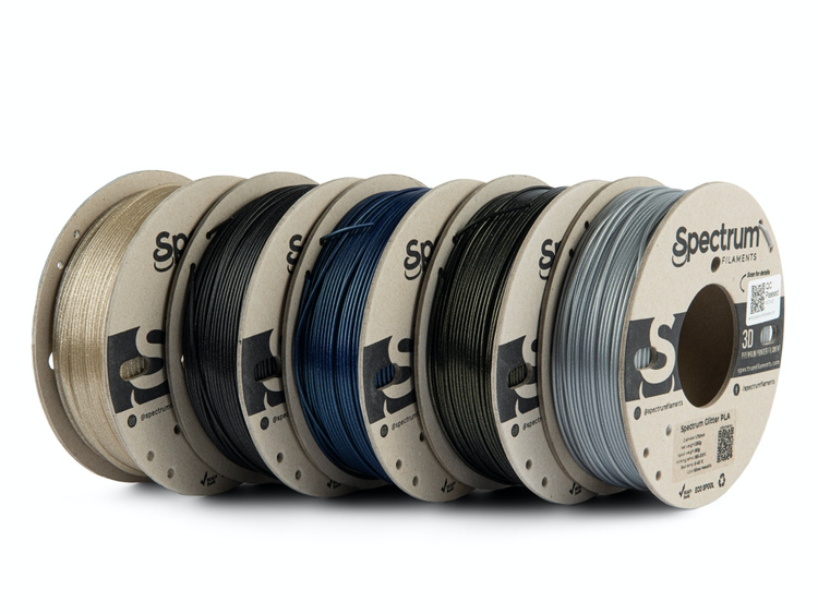 Spectrum filament 5PACK PLA Glitter 1.75mm (5x 0.25kg)