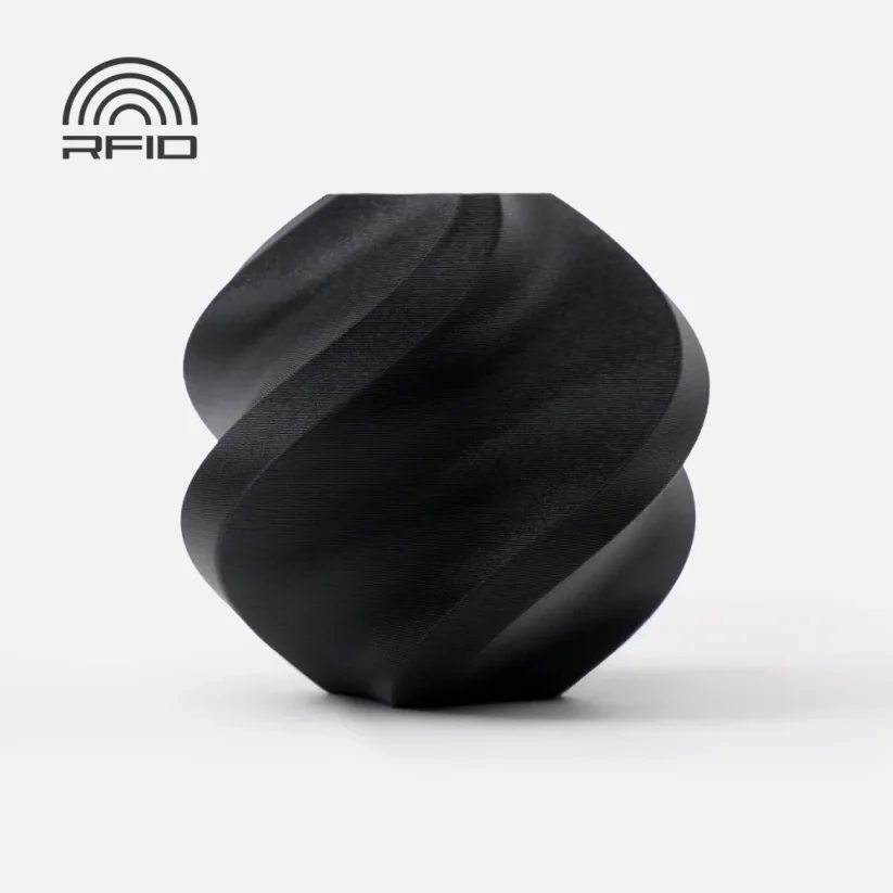 Bambu Lab Filament PLA Matte, with spool, 1kg | Černá - Charcoal