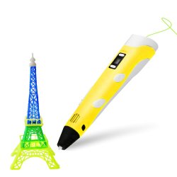 3D Pen Basic with LCD Display | Yellow