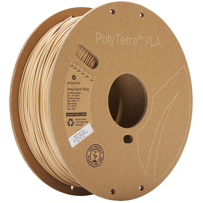 Polymaker Panchroma (PolyTerra) PLA 1.75mm 1kg | Hnědá - Peanut