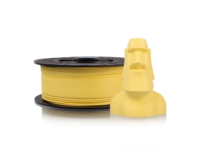 Filament-PM PLA+ Pastel 1.75mm 1kg | více barev - Barva filamentu, Plasty Mladeč: Banana Yellow