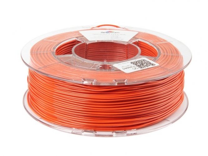 Spectrum filament S-Flex 85A 1.75mm 0.25kg | více barev - Filament colour, Spectrum: Orange - Lion Orange