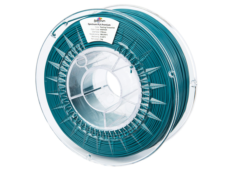 Filament Spectrum PLA Premium 1.75mm TOOLING TURQUOISE 1kg