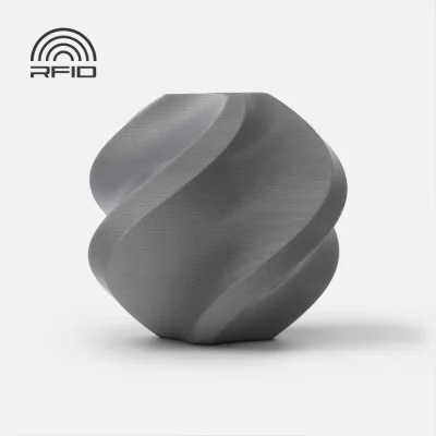Bambu Lab PLA Basic 1kg, with spool | Strieborná - Silver