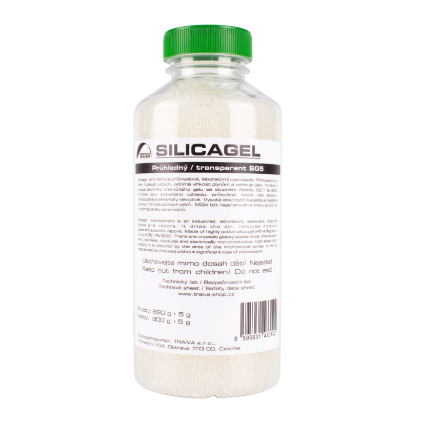 Desiccant, vysoušecí Silikagel, 800g
