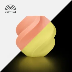Bambu Lab Filament PLA Glow, with spool, 1kg | Oranžová - Glow Orange