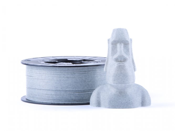 Filament-PM ABS 1.75mm 1kg | více barev - Barva filamentu, Plasty Mladeč: Marble Dark