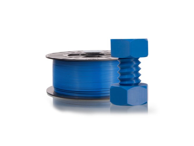 Filament-PM PETG 1.75mm 1kg | více barev - Barva filamentu, Plasty Mladeč: Modrá