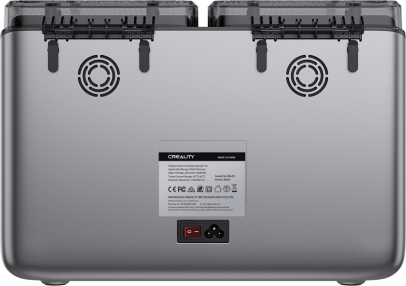 SpacePi X4 Filament Dry Box
