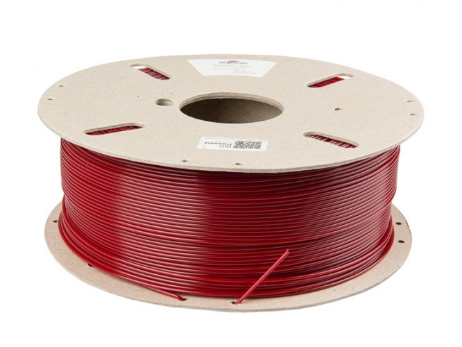 Spectrum filament rPET-G 1.75mm 1kg | více barev - Farba filamentu, Spectrum: Carmine Red
