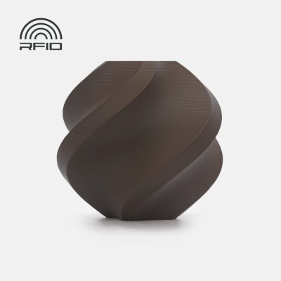 Bambu Lab Filament PLA Matte 1kg, ReFill | Hnědá - Dark Chocolate