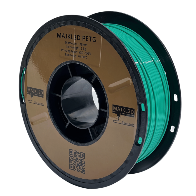 Majkl3D-Filaments PETG 1.75mm 1kg | Green