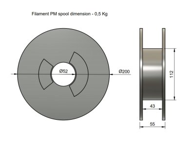 Filament-PM PETG FRJet samozhášavý | Čierna