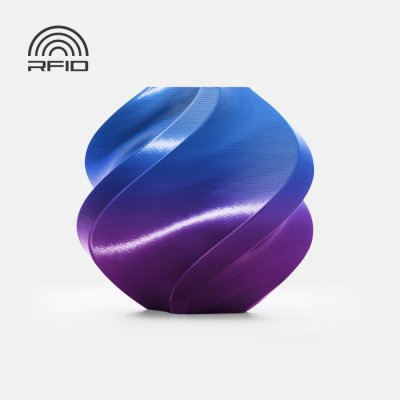 Bambu Lab PLA Silk Multi-Color, 1kg with spool | Aurora Purple