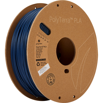 Polymaker PolyTerra PLA 1.75mm 1kg | Modrá - Army Blue