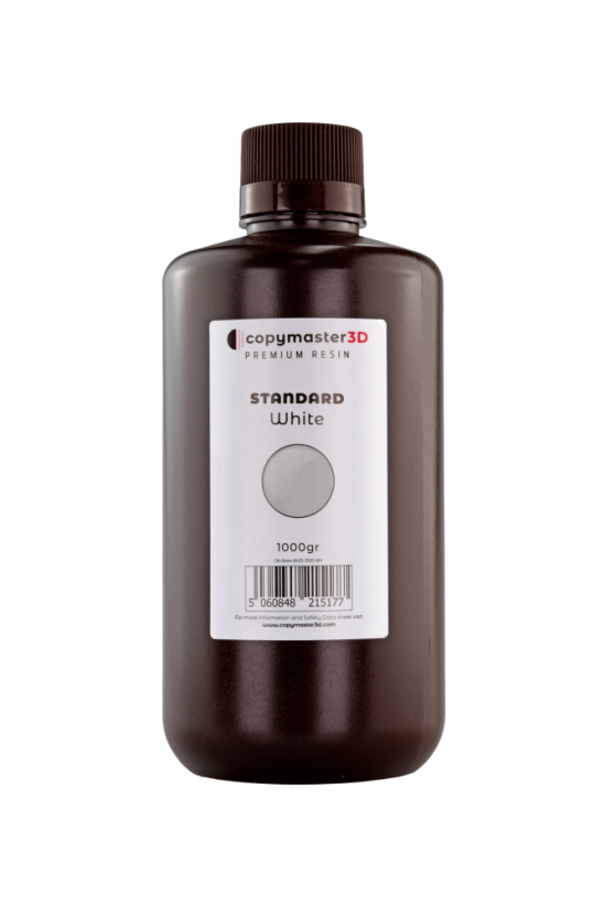 Copymaster3D Resin UV Standard, 1kg | Bielá