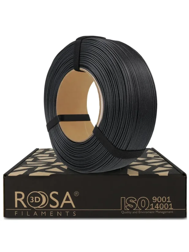 Rosa3D Filament PLA Starter 1.75, 1kg, ReFill | Glitter Graphite