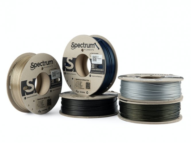 Spectrum filament 5PACK PLA Glitter 1.75mm (5x 0.25kg)