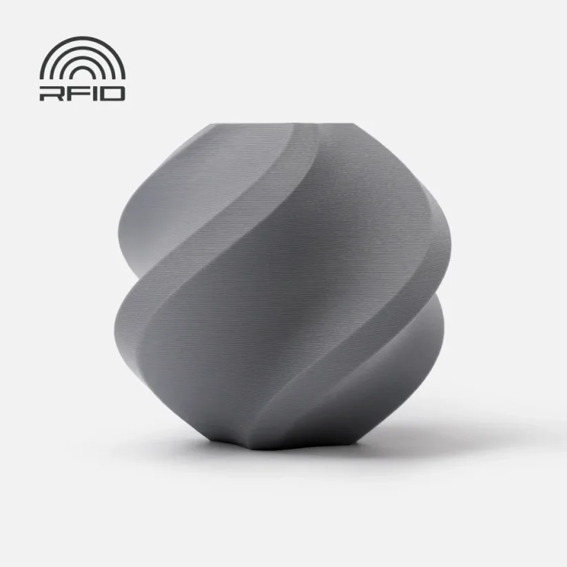 Bambu Lab Filament PLA Matte, with spool, 1kg | Šedá - Ash Grey
