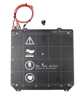 Vyhrievaná magnetická podložka MK52 pre Prusa MK2.5, 12V