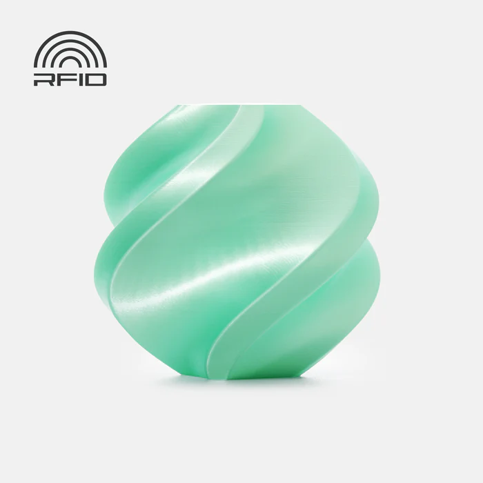 Bambu Lab filament PLA Silk+, 1kg with spool | Mint