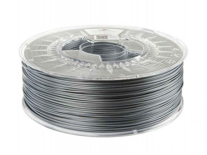 Spectrum filament PET-G HT100 0.5 kg | více barev - Barva filamentu, Spectrum: Stříbrná - Silver Steel