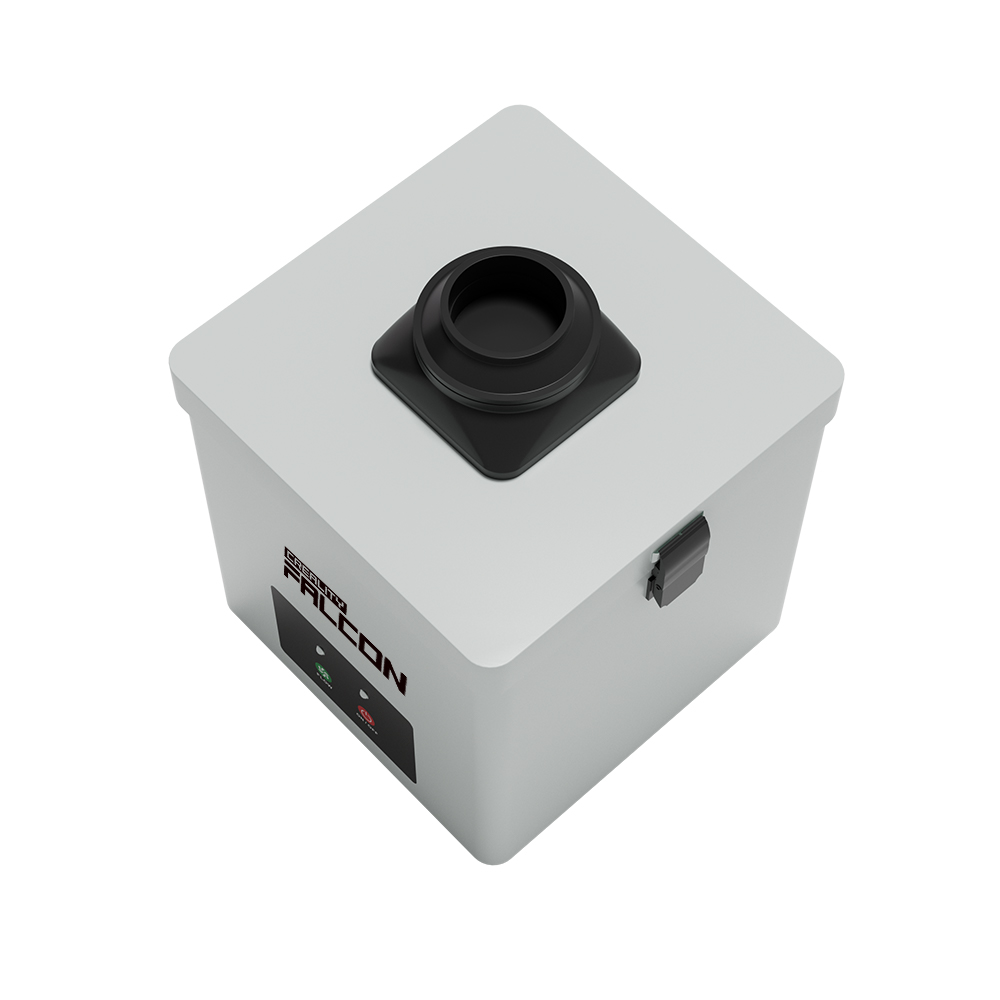 LCD display and fan speed control on Falcon Smoke Purifier