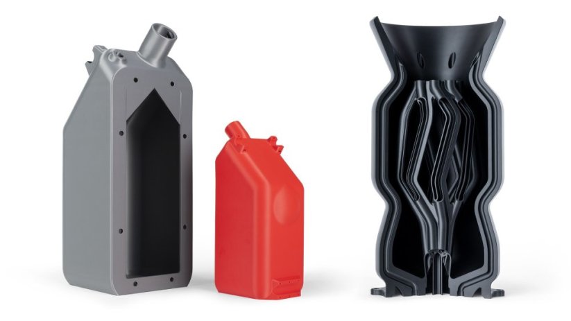 Obsah balení Prusa Pro HT90 - tiskárna, obě tiskové hlavy a příslušenství