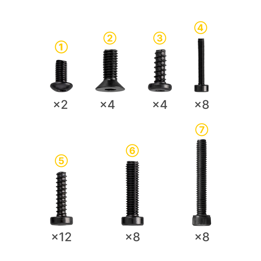 Snapmaker Screw Set pre U1 - sada originálnych skrutiek