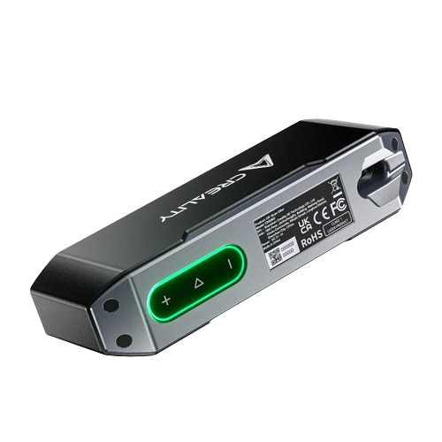 Creality CR-Scan Otter scanning dark and glossy surfaces