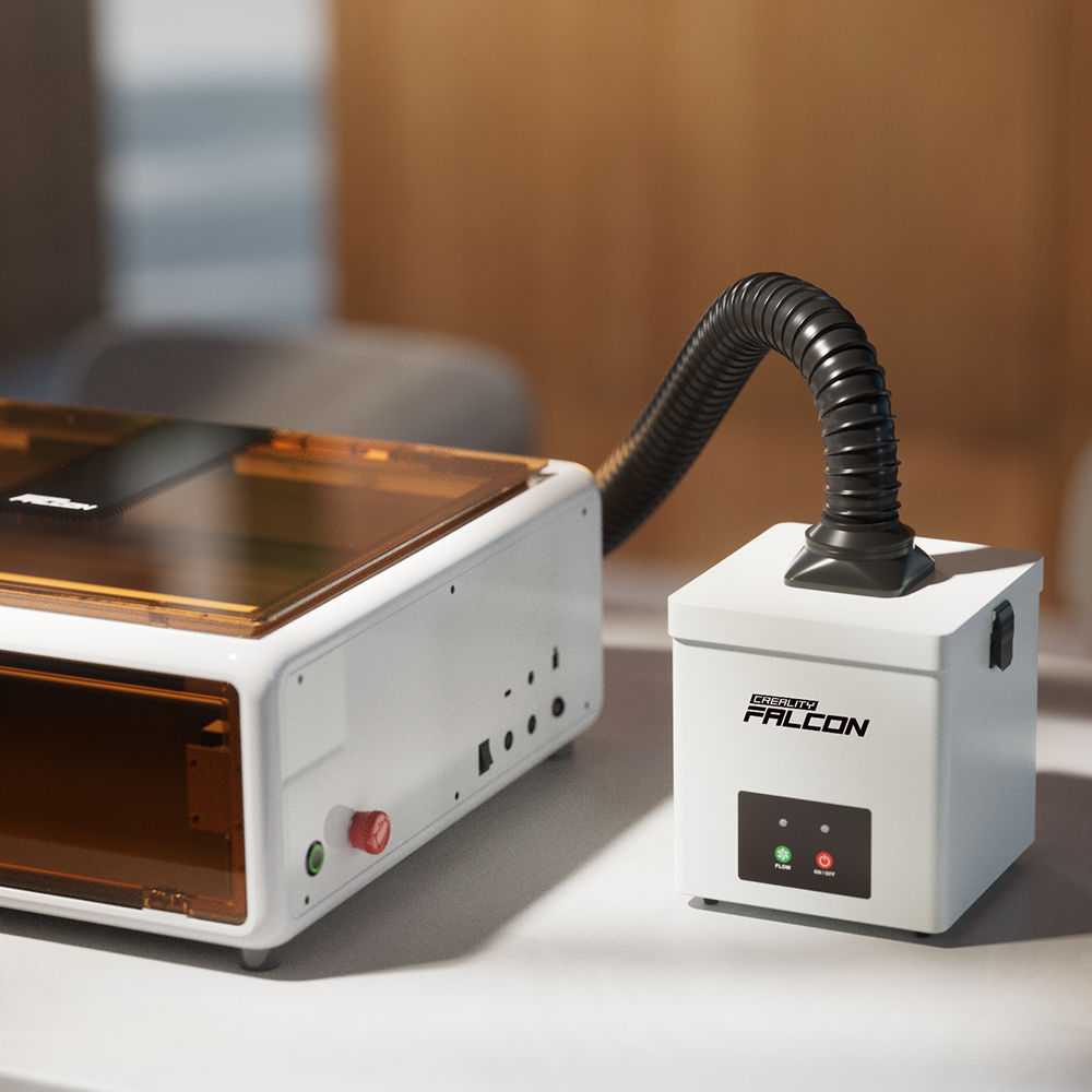 Creality Falcon Desktop Smoke Purifier - multi-stage filtration