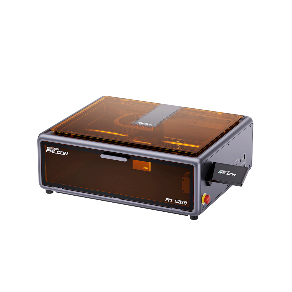 Creality Falcon A1 Pro 20W laserová gravírka celkový pohled