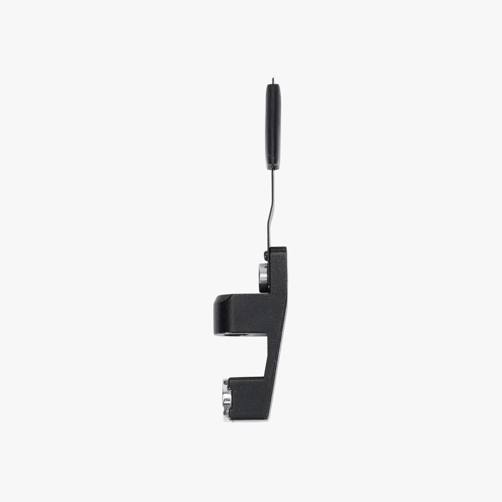 Detail konstrukce Flow Blocker - plast, kov a silikon