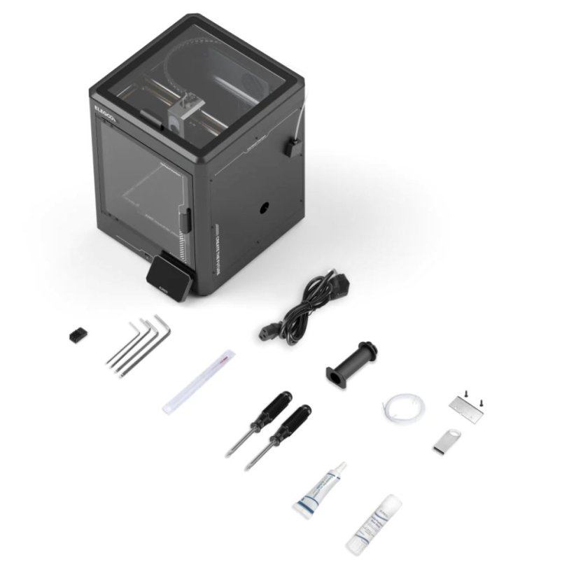Package contents of the Elegoo Centauri Carbon