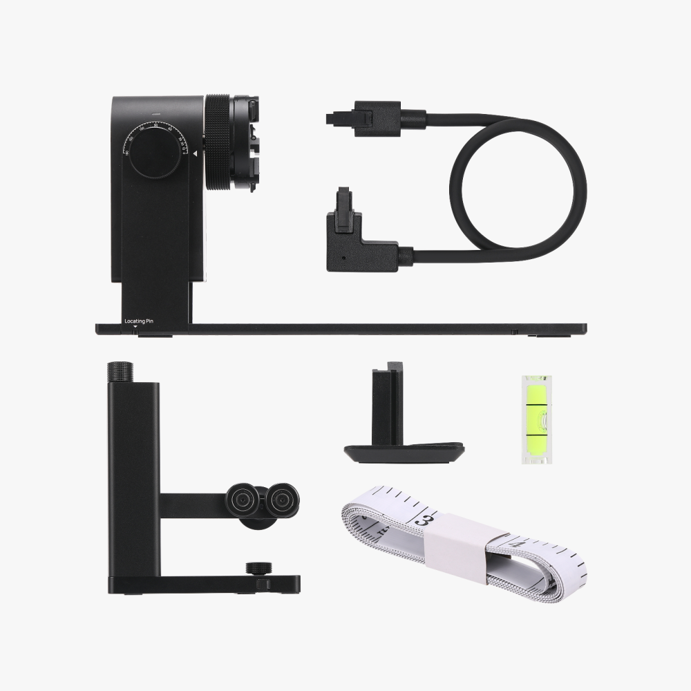 Měření a zarovnání objektu pomocí LiDARu a kamery na Rotary Attachment