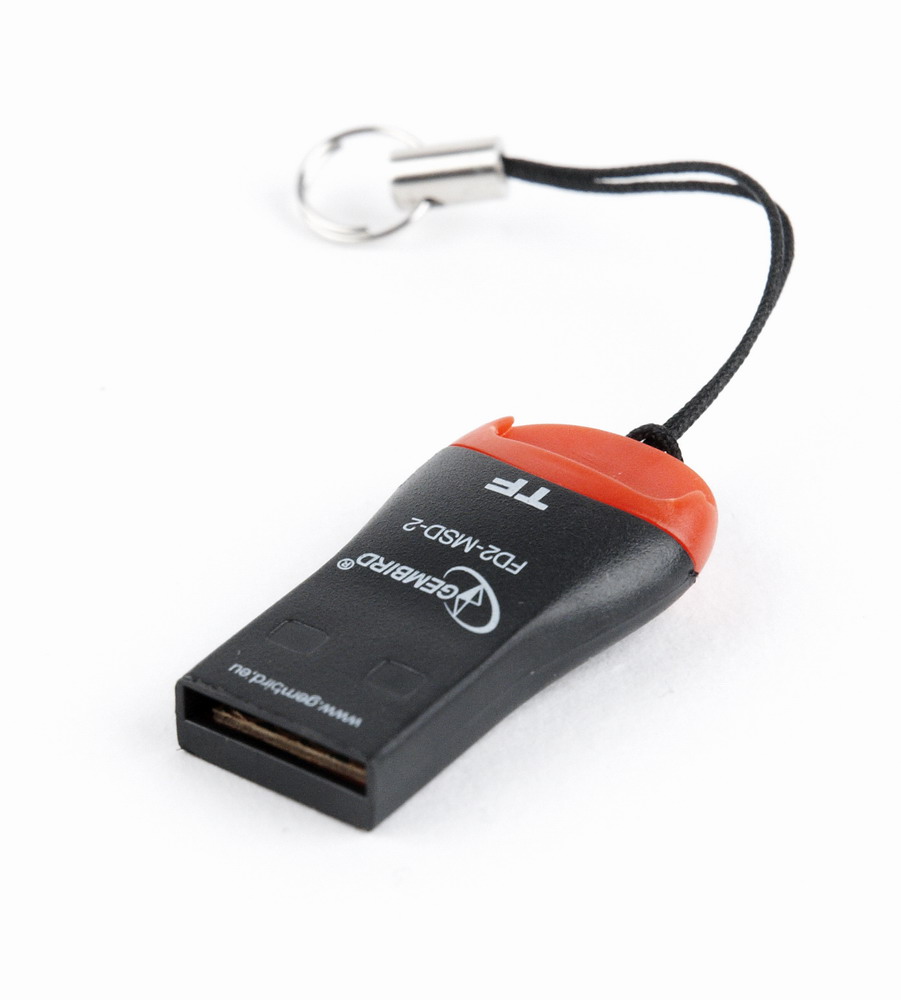 Slot pro microSD kartu na čtečce Gembird FD2-MSD-3